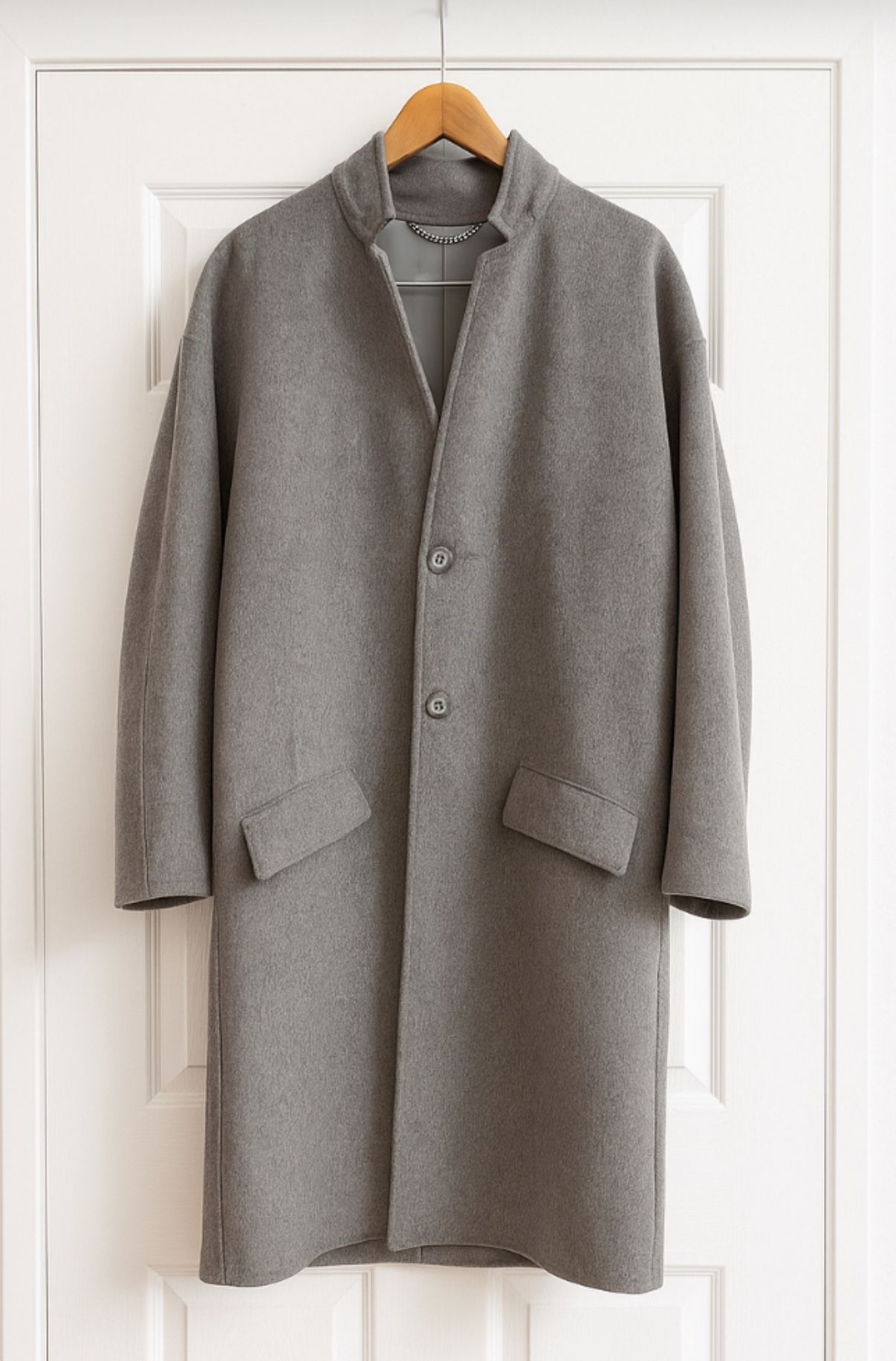 John Elliot Season Ten Men’s Overcoat, Excellent Condition,Grey, Size 3 or Large