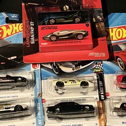 6 Hot Wheels & Maisto Lamborghini Siãn