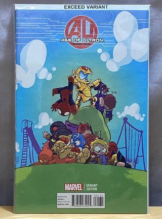 2013 Marvel Age of Ultron #1 "Skottie Young Baby Variant" Comic Book