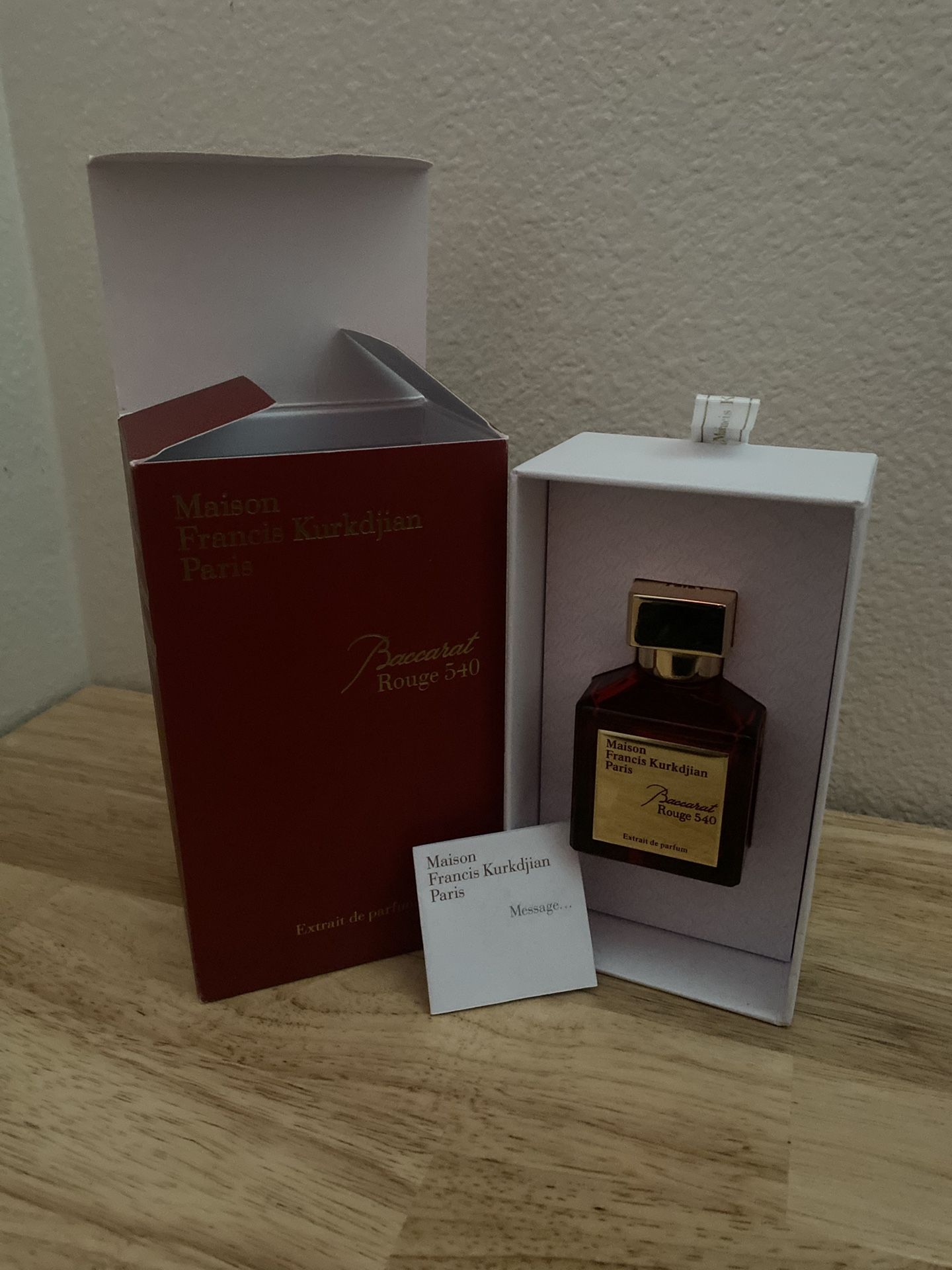 Maison Francis Kurkdijan Paris Ambre Rouge 540 Eau de Parfum