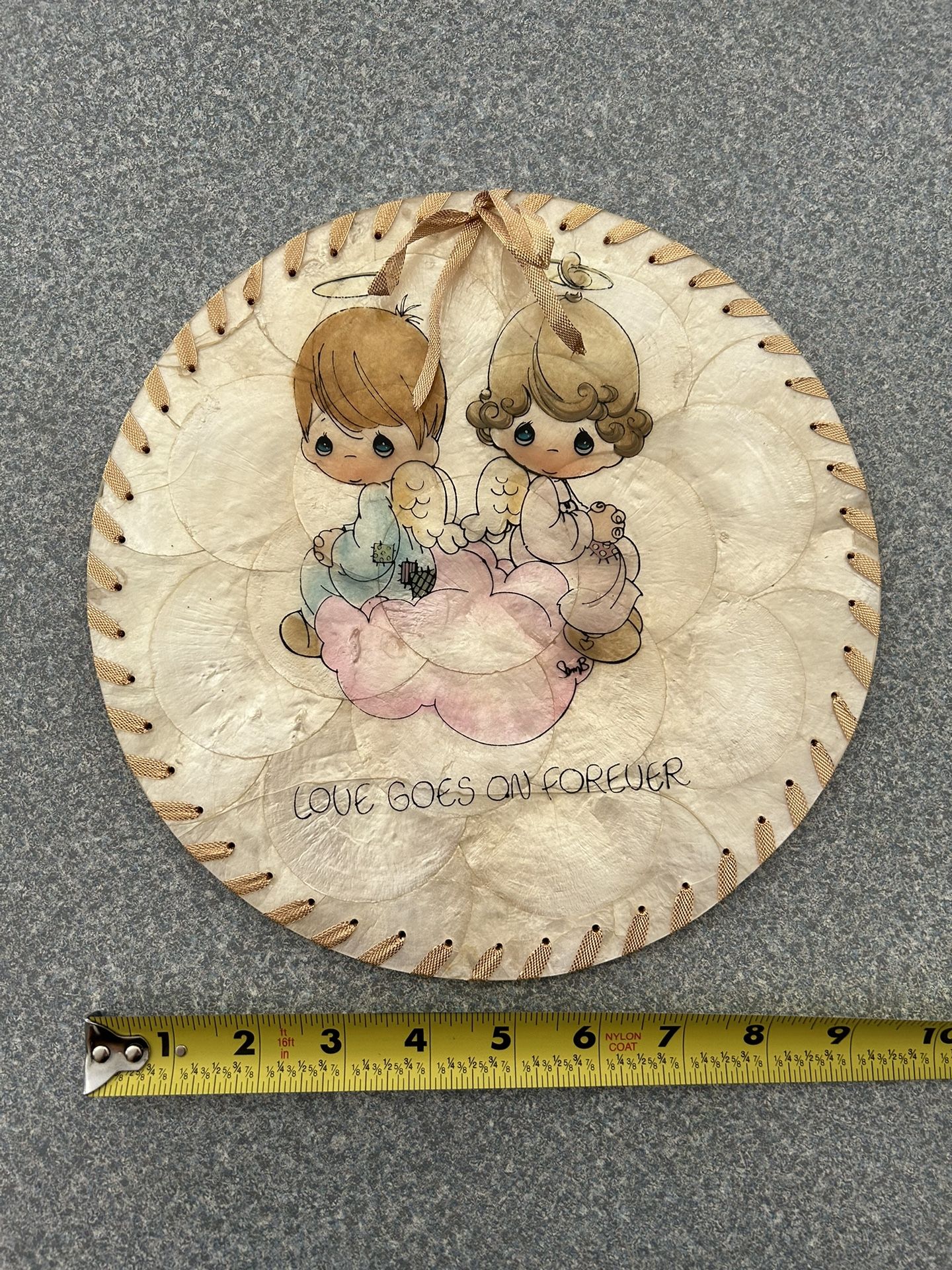 Precious Moments Plate-rare