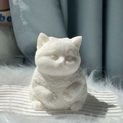 DIY Paint-Your-Own Cat Squishy – Comes with Paint & Brushes!