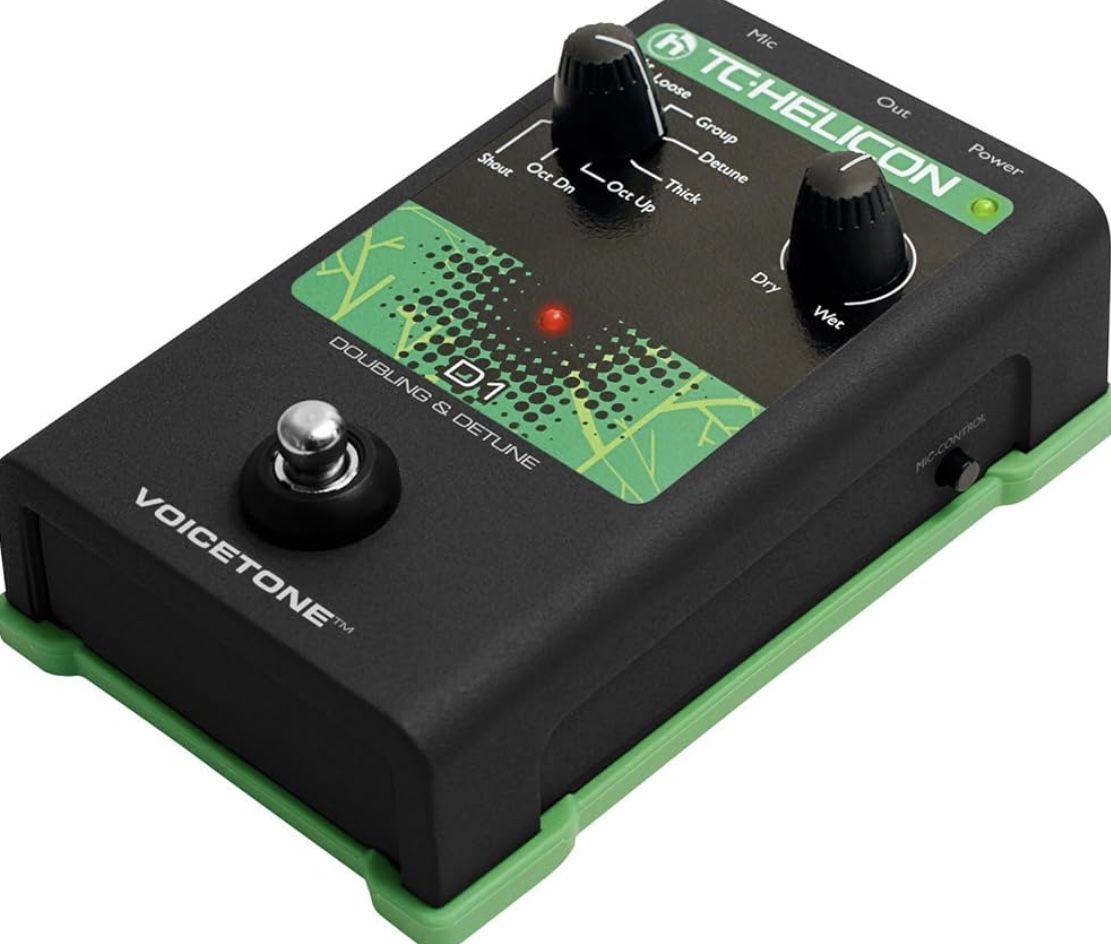 TC Helicon D1 Doubler Vocal Pedal