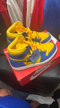 blue and yello 1s size 9.5