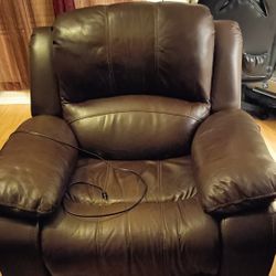 Dark Brown Recliner 
