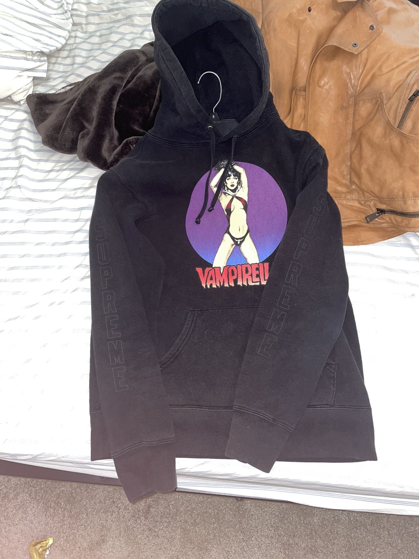 SUPREME VAMPIRELLA HOODED SWEATSHIRT