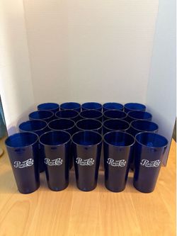 20 Pepsi Cola plastic cups vintage