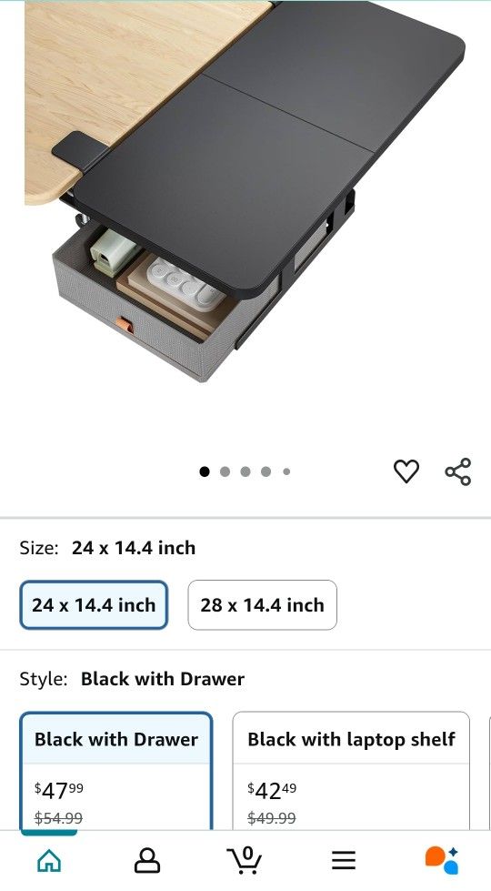 Desk Add On Drawer