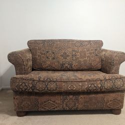 Oversized Chair With Foldout Twin Bed - Super Comfy