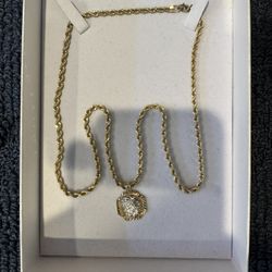 14k Gold Rope Chain