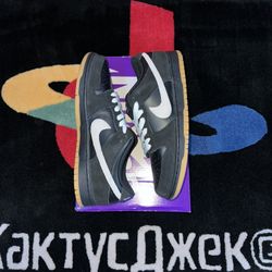 Nike Dunk Low Pro SB Black White Gum
