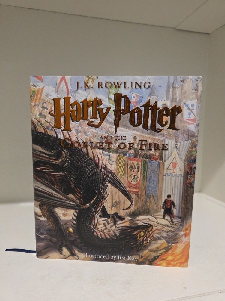 Harry Potter and the Goblet of Fire: Illustrated Edition Hardcover Jim Kay