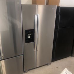 Whirlpool Stainless Steel Refrigerator 90 Days Warranty Included 