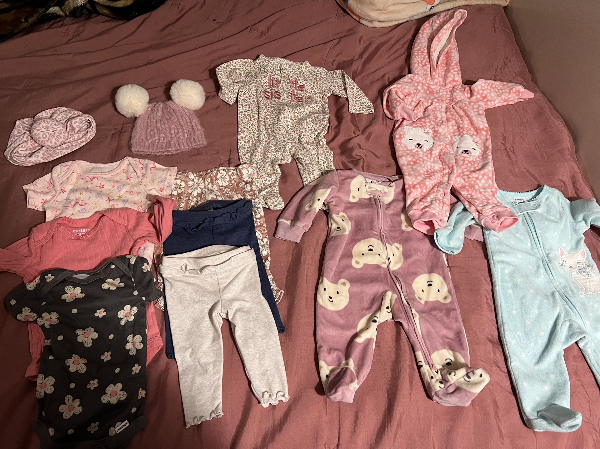 Baby Girl Bundle 0 To 3 Months