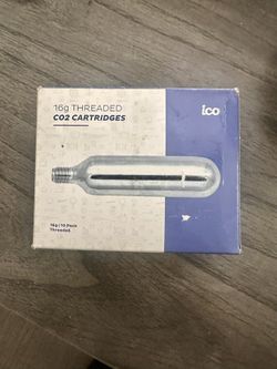 ICO 16g Threaded CO2 Cartridge 