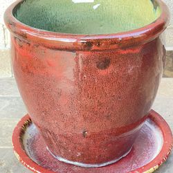 Ex. Large Glazed Pot