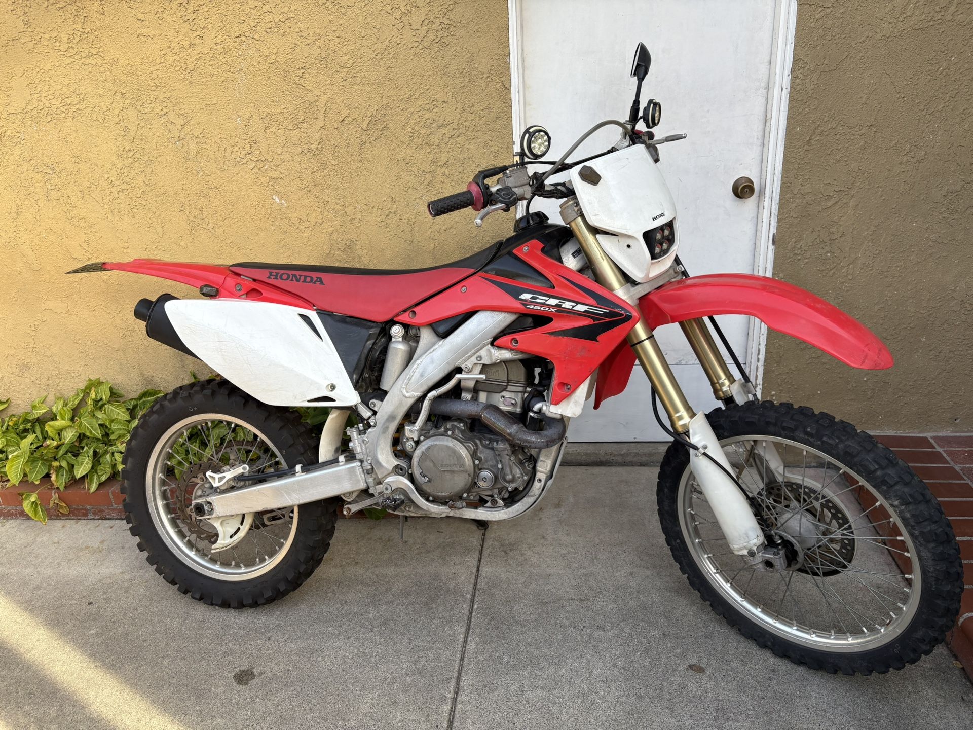 2005 Honda CRF450X California Street Legal