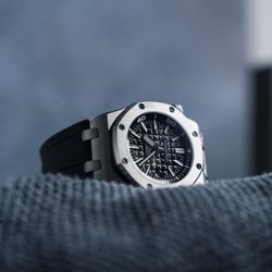 Audemars Piguet Royal Oak Offshore Diver 15703ST 42mm Stainless Steel Black Dial