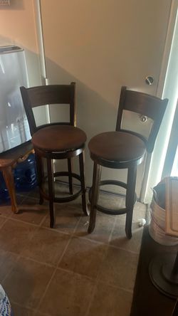 Bar Stools / 2 pc Set