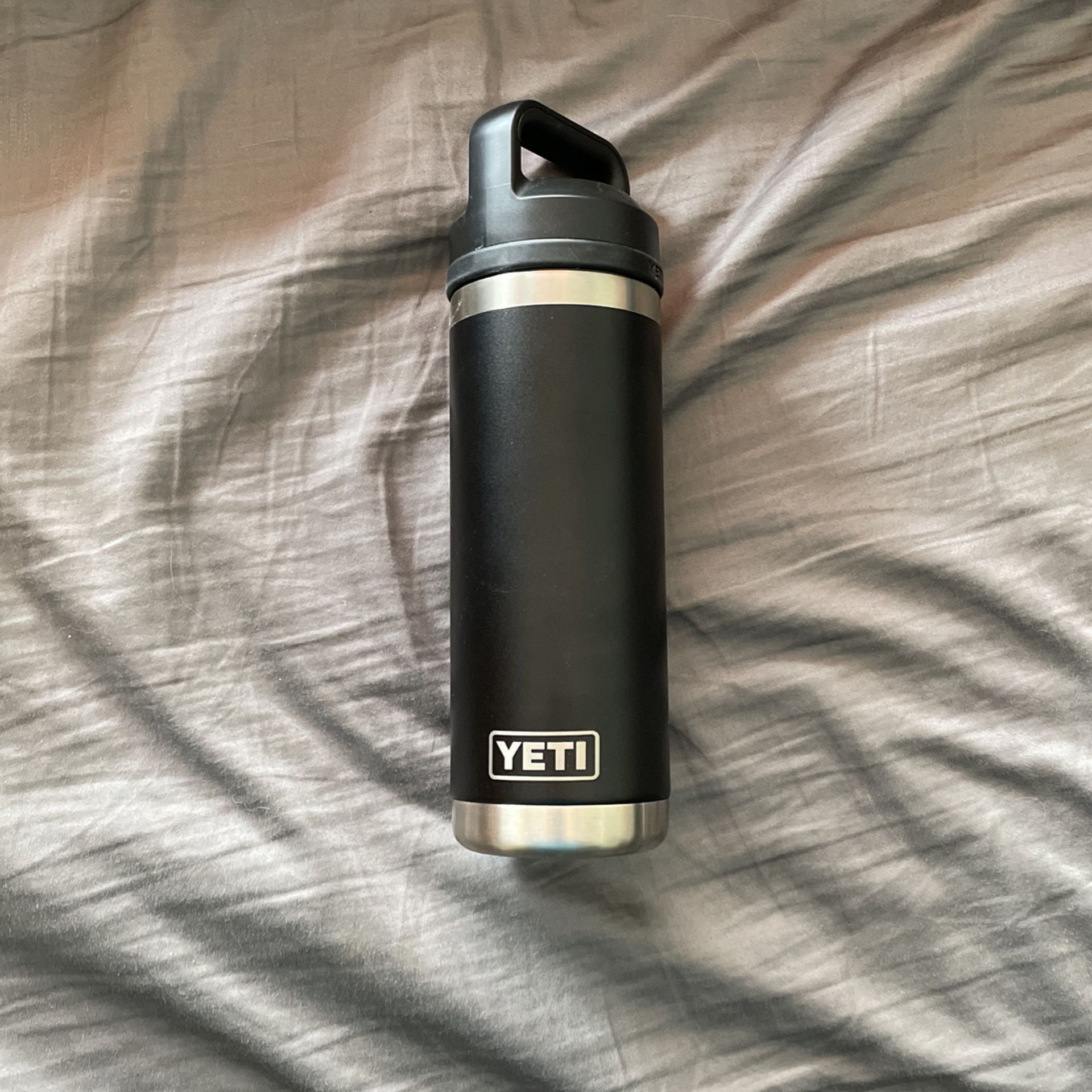 Black Yeti Water Bottle
