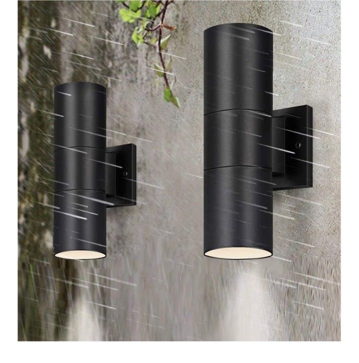 rosykite Dusk to Dawn Outdoor Lighting Up and Down Lights Outdoor Wall Sconce LED Light Lamps A19 Included Exterior Light Fixture Outdoor Wall Lights