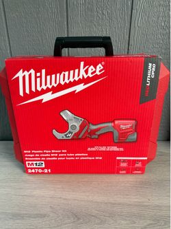 Milwaukee M12 12V Lithium-Ion Cordless PVC Shear Kit