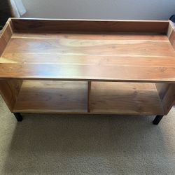 Bookshelf/Shoe Bench
