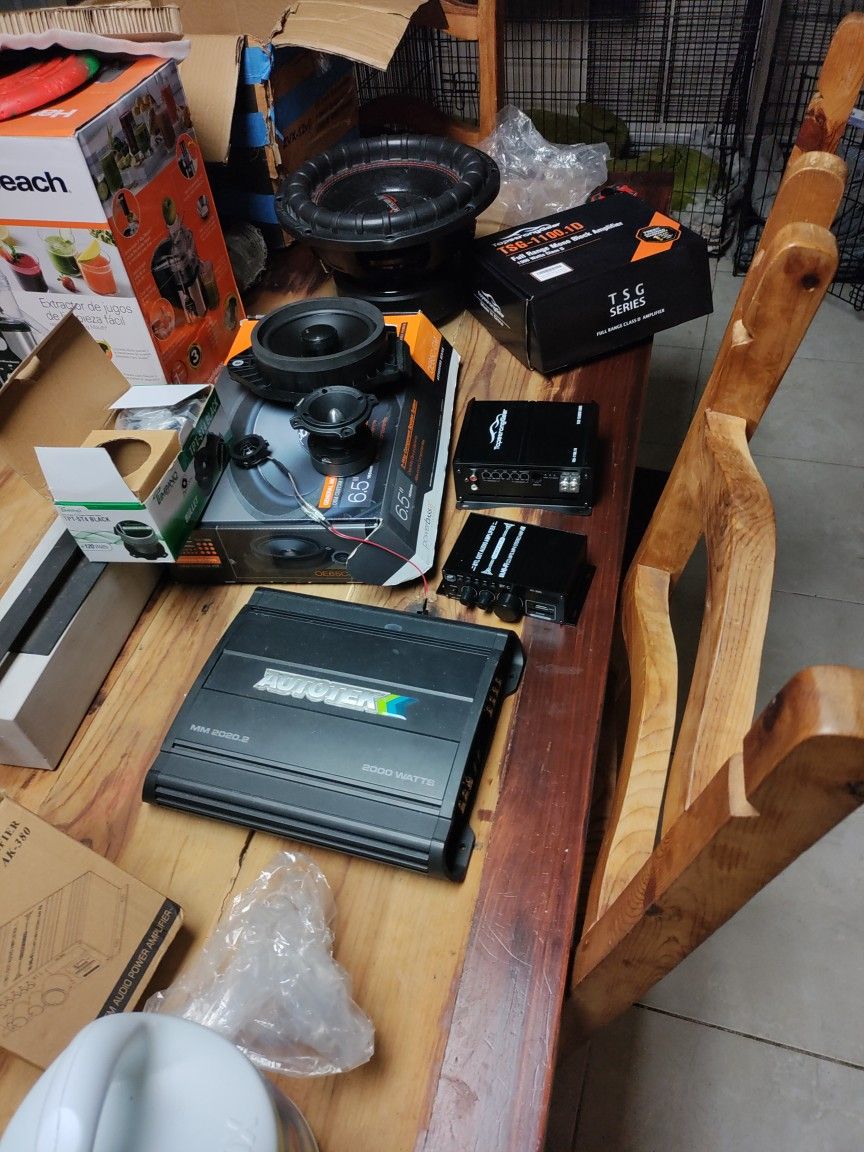 Complete Competition Stereo System
