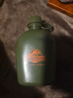 Jurassic World Universal Studios Canteen Water Bottle
