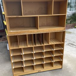 Daycare Lakeshore/ JonTi-Craft Cubby Unit 