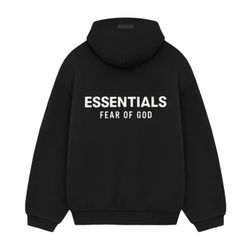 NWT Fear of God Essentials Fleece Hoodie Men's Small