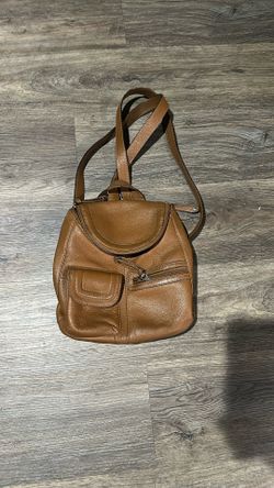 Soft Leather Backpack - Tignanello