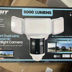 Feit Electric Smart Dual Lens Panoramic Floodlight Camera
