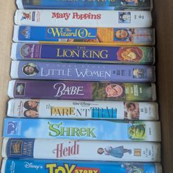 10 Highly Sought After VHS Tapes! Make An Offer! 