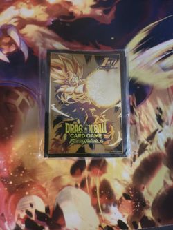 Dragon Ball Super Fusion World Card Game Official Sleeves - 1st Anniversary Set (64-Pack) - Bandai Card Sleeves