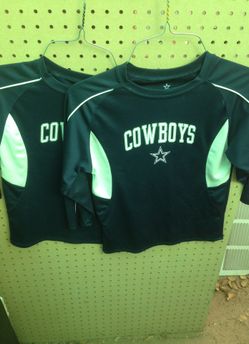 T-shirt cowboys boys size s. $8.00 both for 8-10 yr.