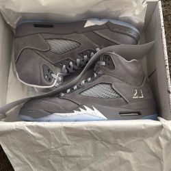 Air Jordan 5 Retro ‘Wolf Grey’ 2026 Size 10.5