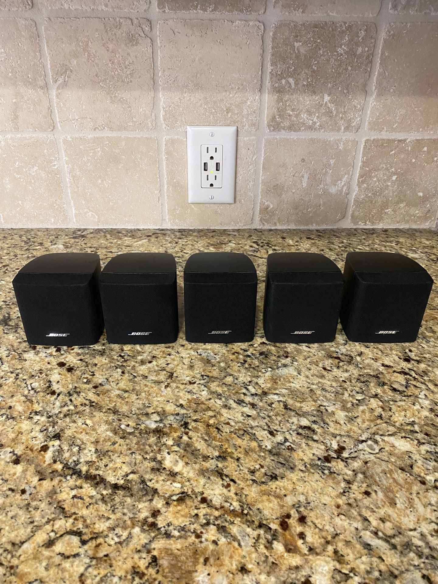 Bose single cube speakers