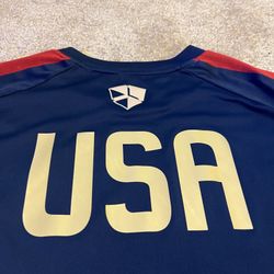 WORLD CUP NIKE FC / USMNT FIFA Team USA Gold Dots SOCCER Jersey DRI-FIT Futbol Kit / Men’s XX-Large XXL 2XL / Excellent Condition!! / Navy 