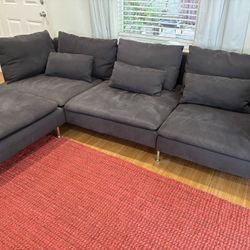 IKEA Söderhamn Sofa in Navy