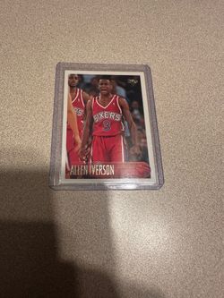 Allen Iverson Topps rookie