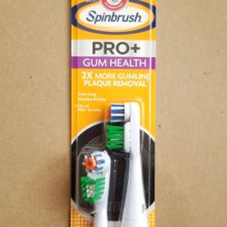 Arm & Hammer Spinbrush Pro Plus Gum Health Replacement Brush Heads (Refills)
