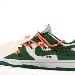 Nike Dunk Low Off White Pine Green 3 