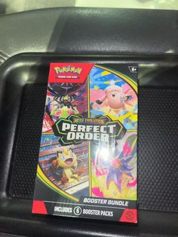 Pokémon TCG Mega Evolution Perfect Order Booster Bundle