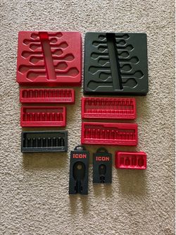 Icon Tools Plastic Organizer Trays
