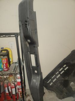 Black Rear Step Bumper