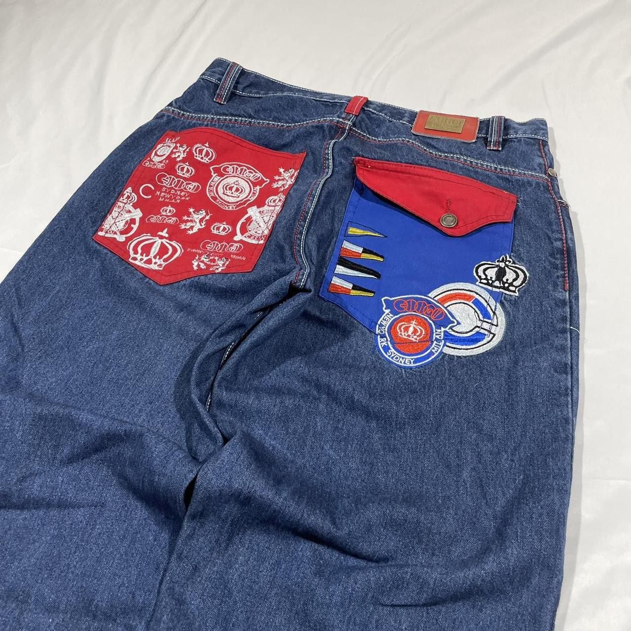Coogi Jeans Men Size 38 Embroided