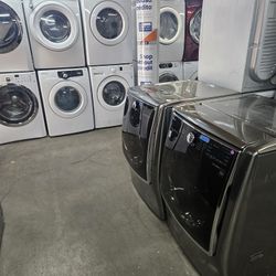 Huge Discount Certified Samsung LG Whirlpool GE Maytag Bosh Electrolux Frigidaire Washer Dryer Refrigerators Oven Stove Stackable Free Warranty 