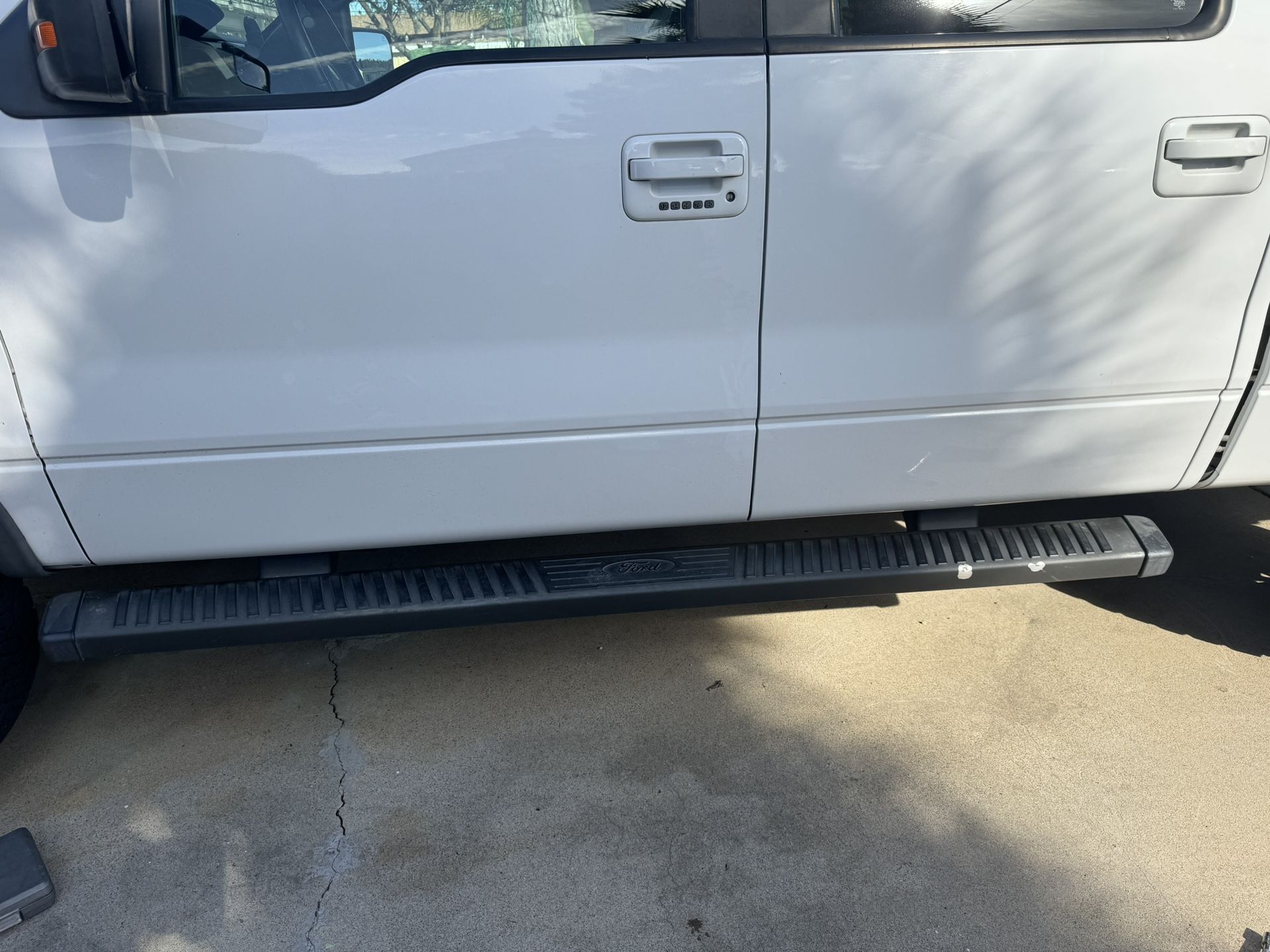 2013 Ford F150 OEM Running Boards (Super Crew Cab). $190 OBO