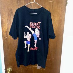 Street Fighter Sagat Xl Shirt 